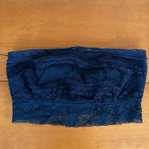 EUC Black lace Free People Bralette